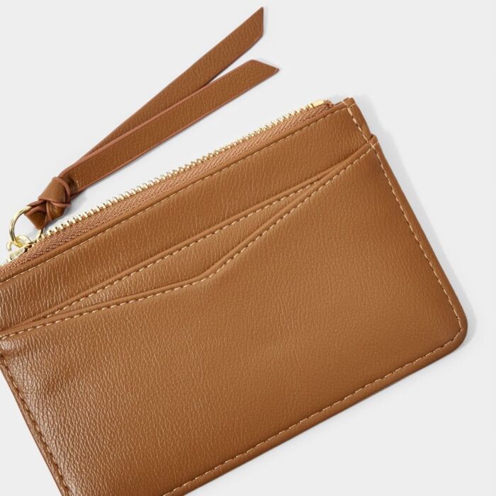 Katie Loxton Isla Coin Purse and Card Holder - Tan